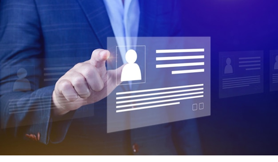 AI-powered resume writing tool generating a professional resume